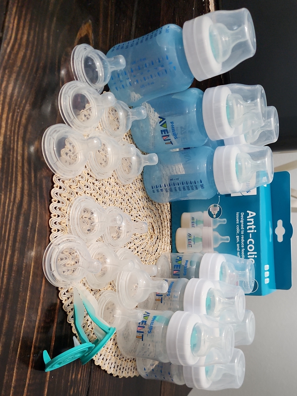 Philips Avent Blue Anti-Colic Baby Bottle Set